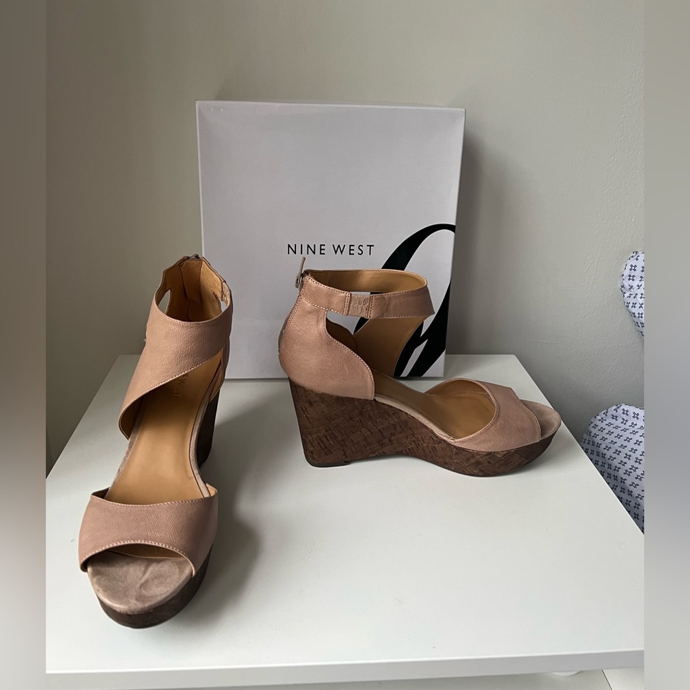 Nine West wedge sandals